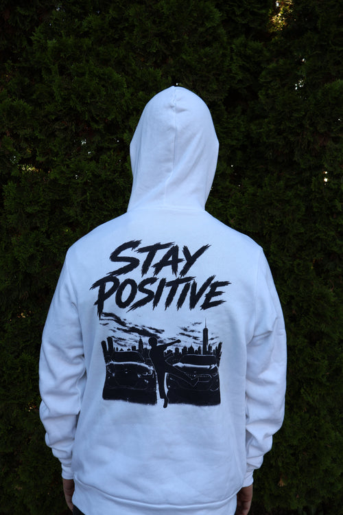 White Gibby Shuffle Hoodie