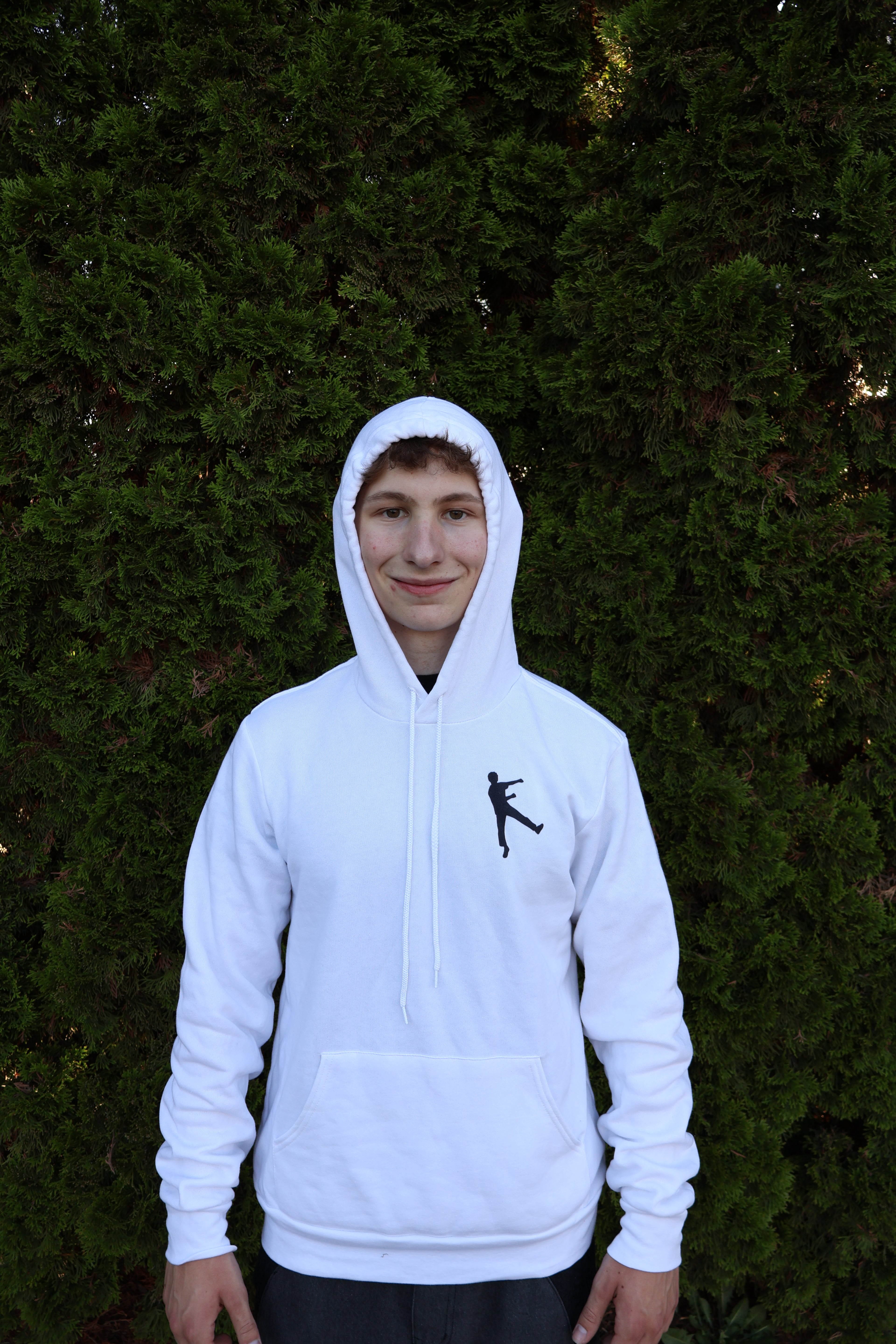 White Gibby Shuffle Hoodie